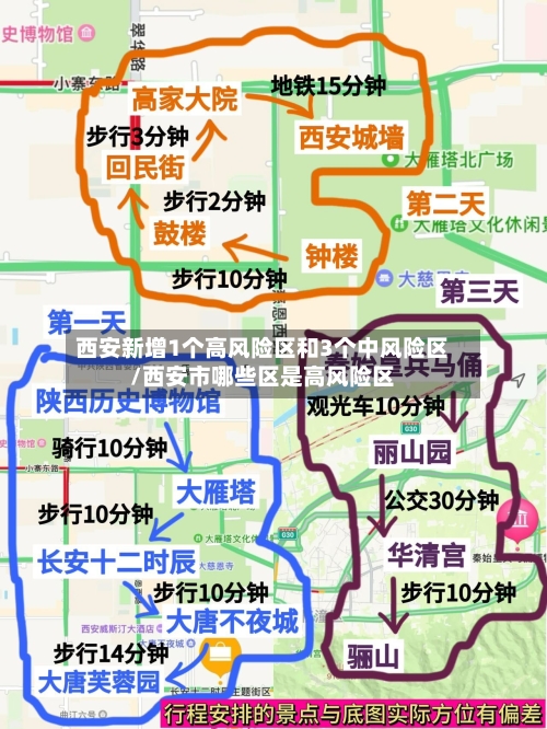 西安新增1个高风险区和3个中风险区/西安市哪些区是高风险区-第2张图片