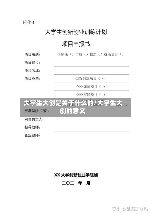 大学生大创是关于什么的/大学生大创的意义-第2张图片