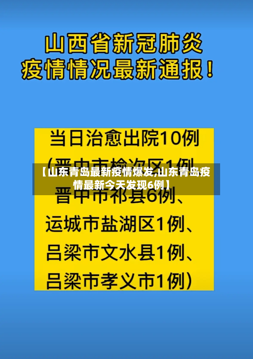 【山东青岛最新疫情爆发,山东青岛疫情最新今天发现6例】-第2张图片