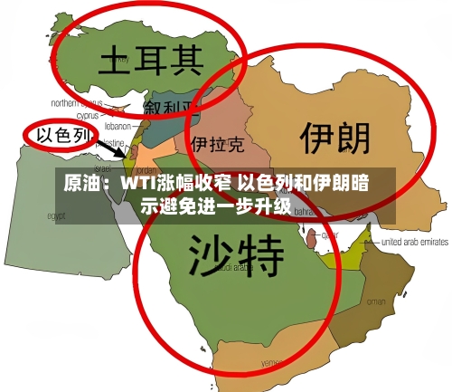 原油:WTI涨幅收窄 以色列和伊朗暗示避免进一步升级-第2张图片