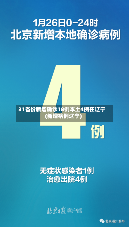 31省份新增确诊18例本土4例在辽宁(新增病例辽宁)-第3张图片