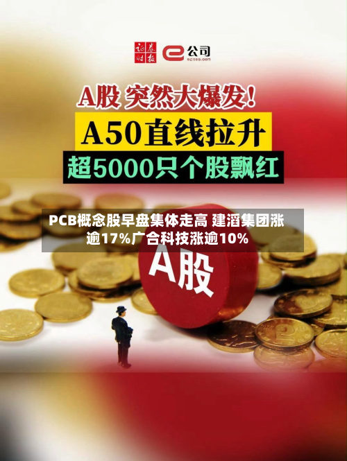 PCB概念股早盘集体走高 建滔集团涨逾17%广合科技涨逾10%