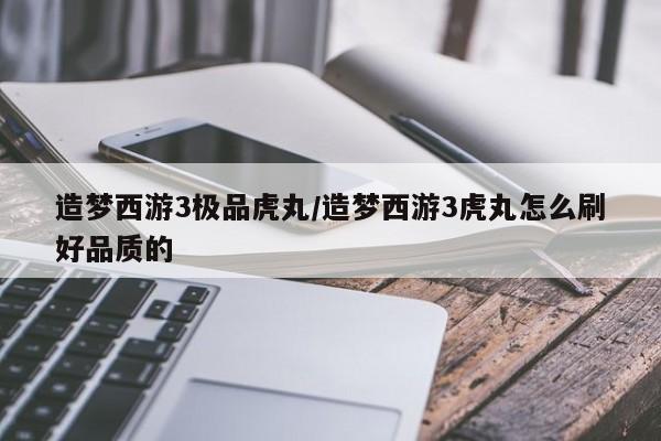 造梦西游3极品虎丸/造梦西游3虎丸怎么刷好品质的